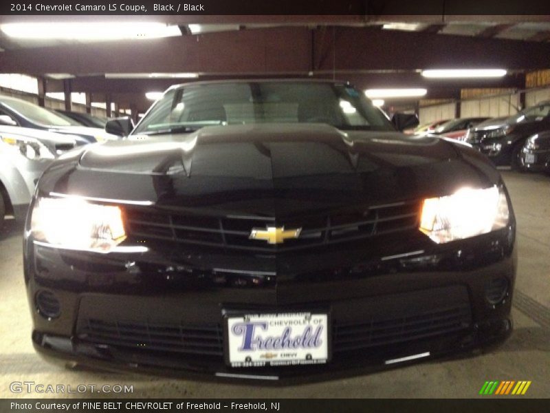 Black / Black 2014 Chevrolet Camaro LS Coupe
