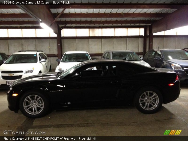 Black / Black 2014 Chevrolet Camaro LS Coupe
