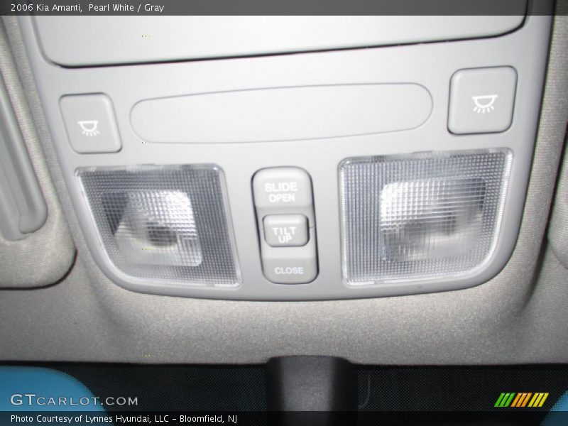 Pearl White / Gray 2006 Kia Amanti