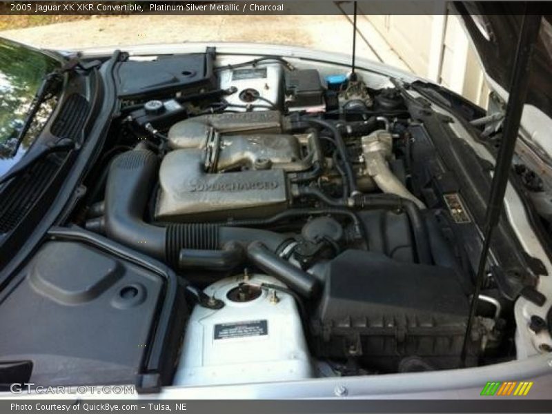  2005 XK XKR Convertible Engine - 4.2 Liter Supercharged DOHC 32-Valve V8