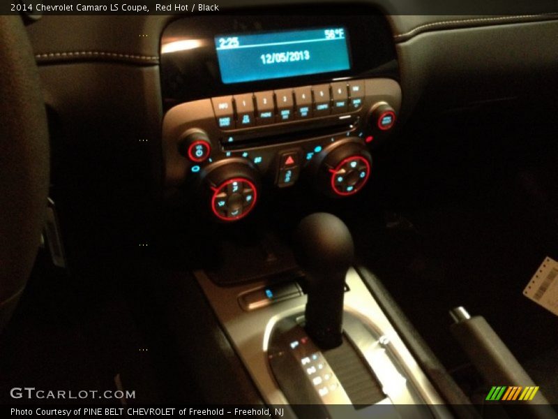 Red Hot / Black 2014 Chevrolet Camaro LS Coupe