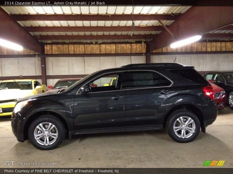 Ashen Gray Metallic / Jet Black 2014 Chevrolet Equinox LT