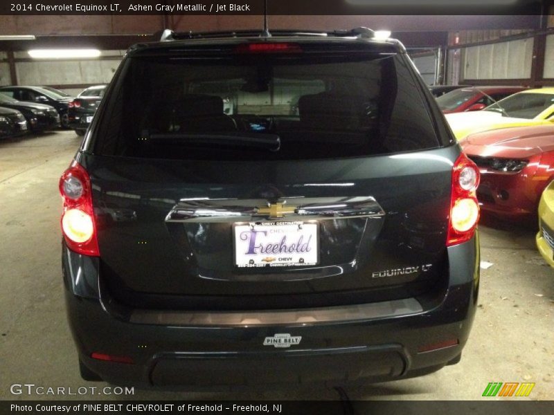 Ashen Gray Metallic / Jet Black 2014 Chevrolet Equinox LT