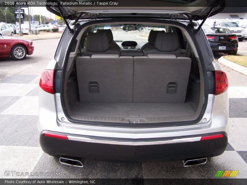 Palladium Metallic / Taupe Gray 2010 Acura MDX Technology
