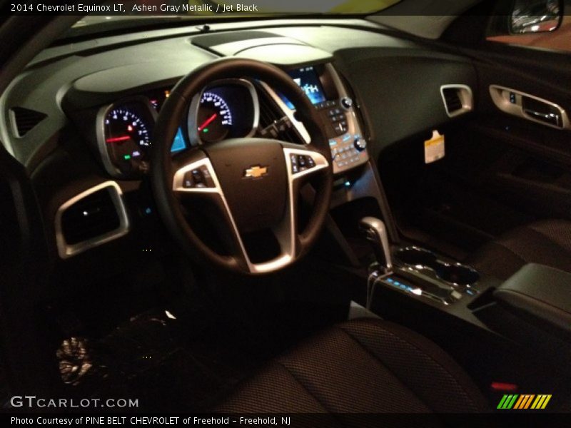 Ashen Gray Metallic / Jet Black 2014 Chevrolet Equinox LT