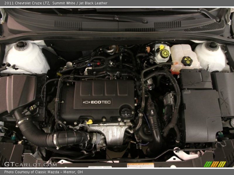 Summit White / Jet Black Leather 2011 Chevrolet Cruze LTZ