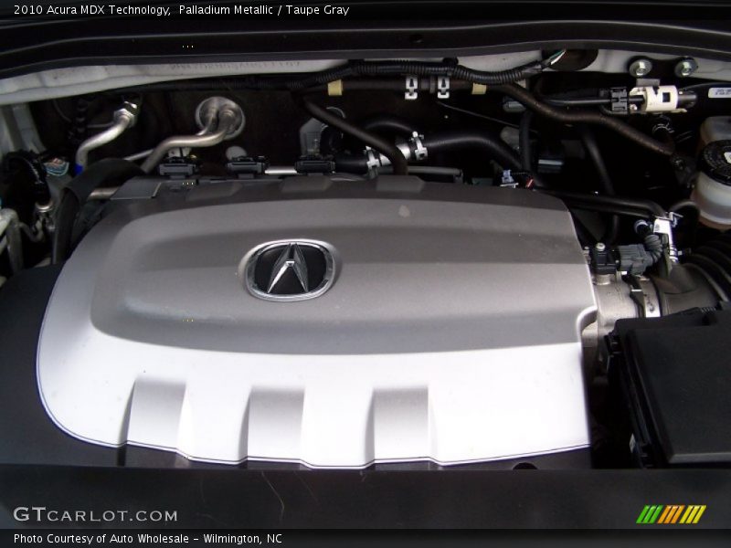 Palladium Metallic / Taupe Gray 2010 Acura MDX Technology