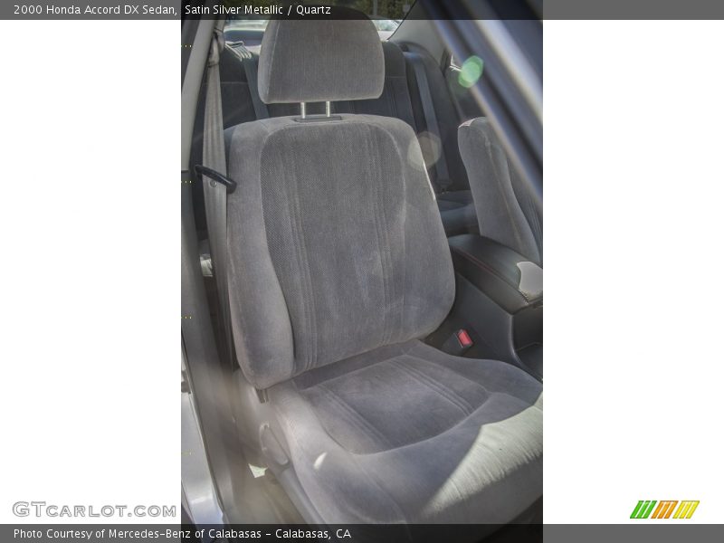 Satin Silver Metallic / Quartz 2000 Honda Accord DX Sedan