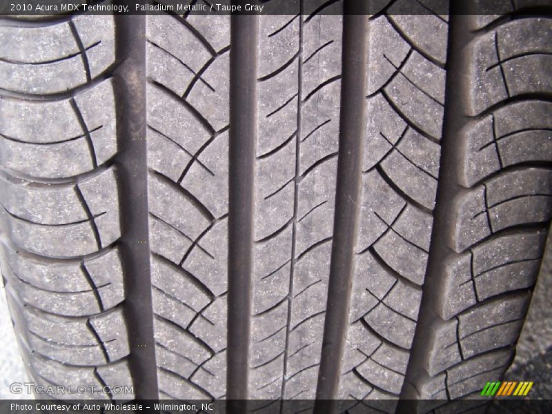 Palladium Metallic / Taupe Gray 2010 Acura MDX Technology