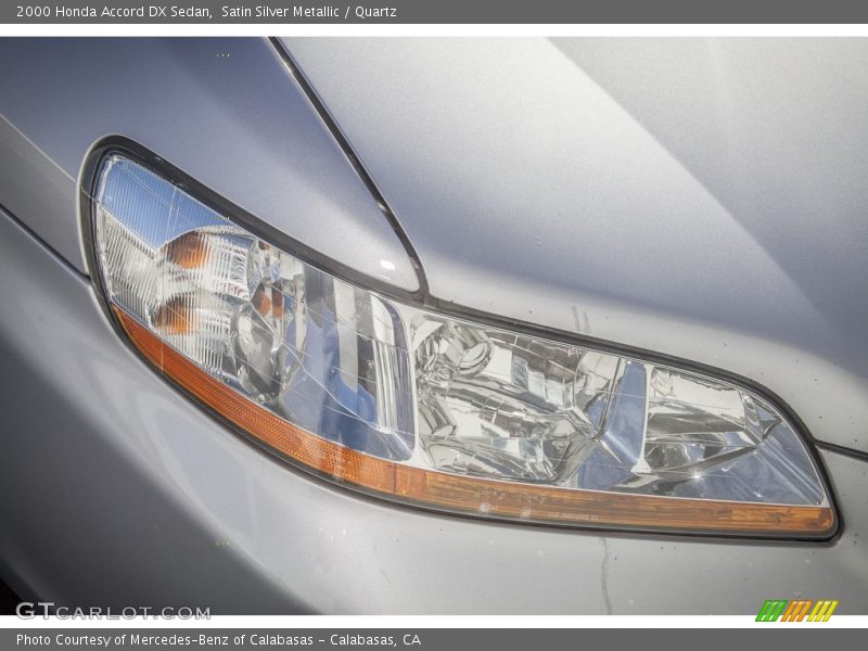 Satin Silver Metallic / Quartz 2000 Honda Accord DX Sedan
