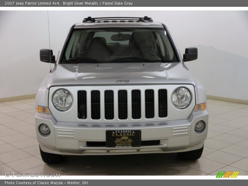 Bright Silver Metallic / Pastel Slate Gray 2007 Jeep Patriot Limited 4x4
