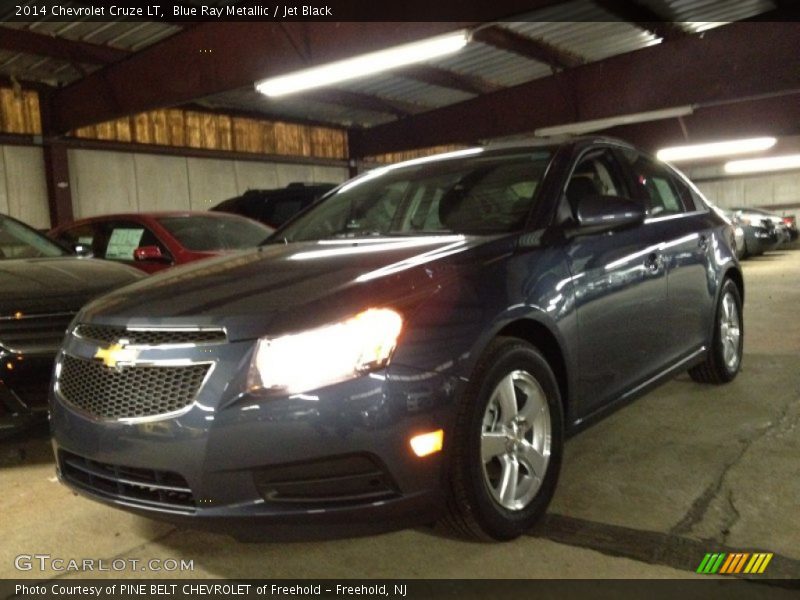 Blue Ray Metallic / Jet Black 2014 Chevrolet Cruze LT
