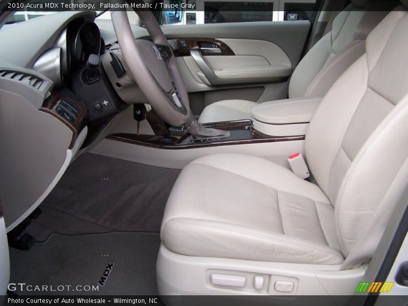 Palladium Metallic / Taupe Gray 2010 Acura MDX Technology