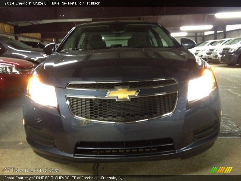 Blue Ray Metallic / Jet Black 2014 Chevrolet Cruze LT