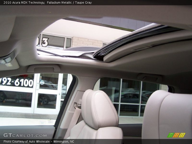 Palladium Metallic / Taupe Gray 2010 Acura MDX Technology