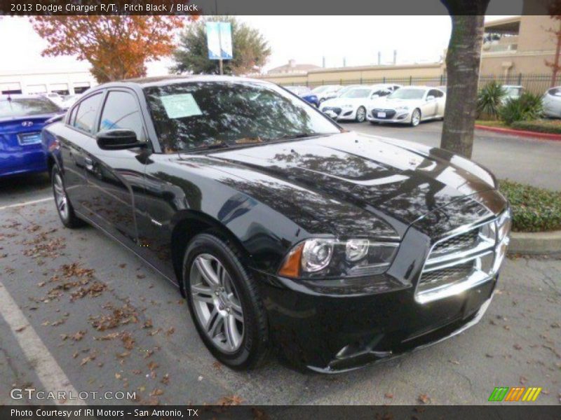 Pitch Black / Black 2013 Dodge Charger R/T