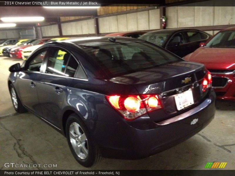 Blue Ray Metallic / Jet Black 2014 Chevrolet Cruze LT