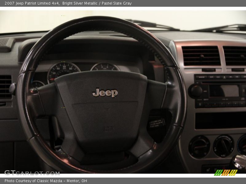 Bright Silver Metallic / Pastel Slate Gray 2007 Jeep Patriot Limited 4x4