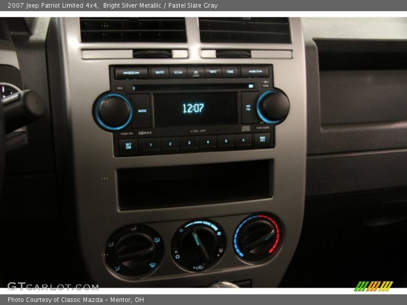 Bright Silver Metallic / Pastel Slate Gray 2007 Jeep Patriot Limited 4x4