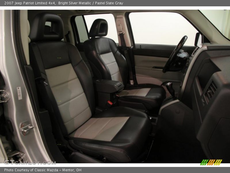 Bright Silver Metallic / Pastel Slate Gray 2007 Jeep Patriot Limited 4x4