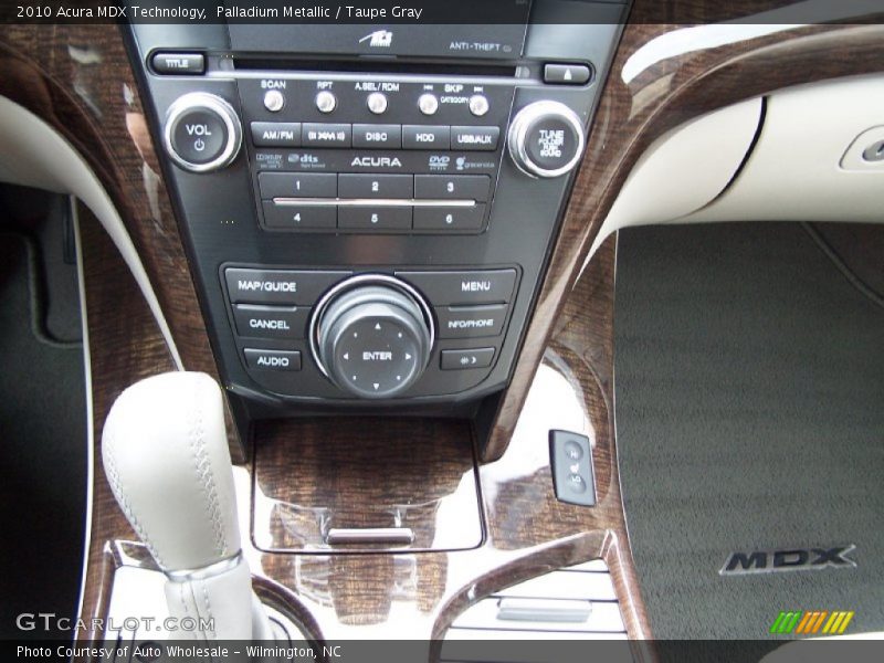 Palladium Metallic / Taupe Gray 2010 Acura MDX Technology