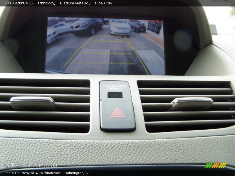 Palladium Metallic / Taupe Gray 2010 Acura MDX Technology