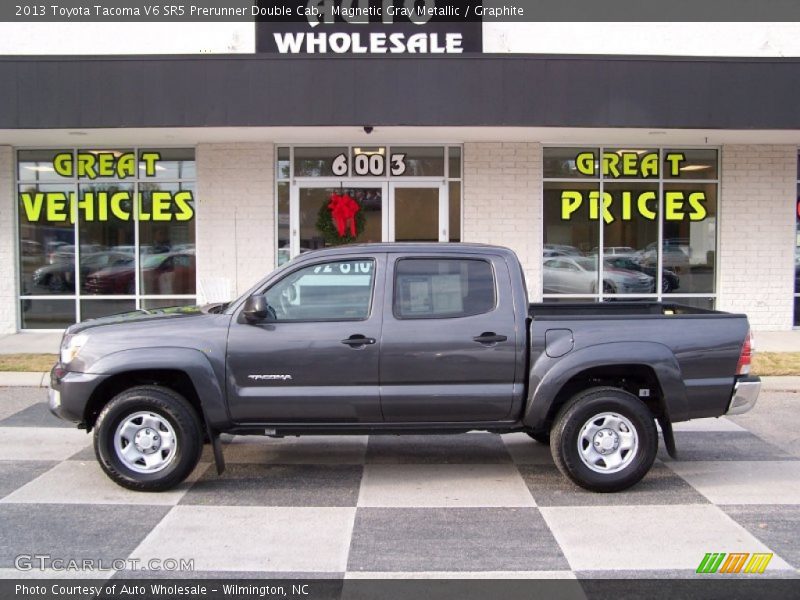 Magnetic Gray Metallic / Graphite 2013 Toyota Tacoma V6 SR5 Prerunner Double Cab