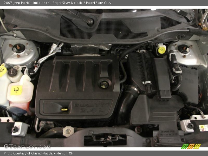 Bright Silver Metallic / Pastel Slate Gray 2007 Jeep Patriot Limited 4x4