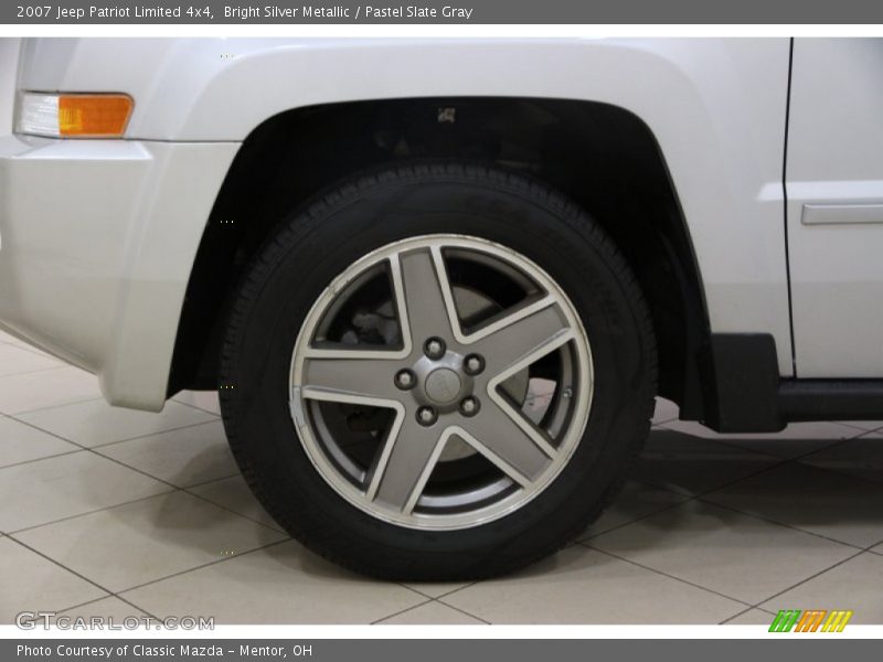 Bright Silver Metallic / Pastel Slate Gray 2007 Jeep Patriot Limited 4x4
