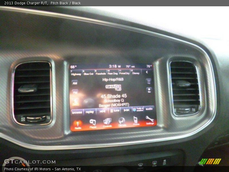 Pitch Black / Black 2013 Dodge Charger R/T