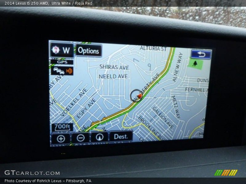 Ultra White / Rioja Red 2014 Lexus IS 250 AWD