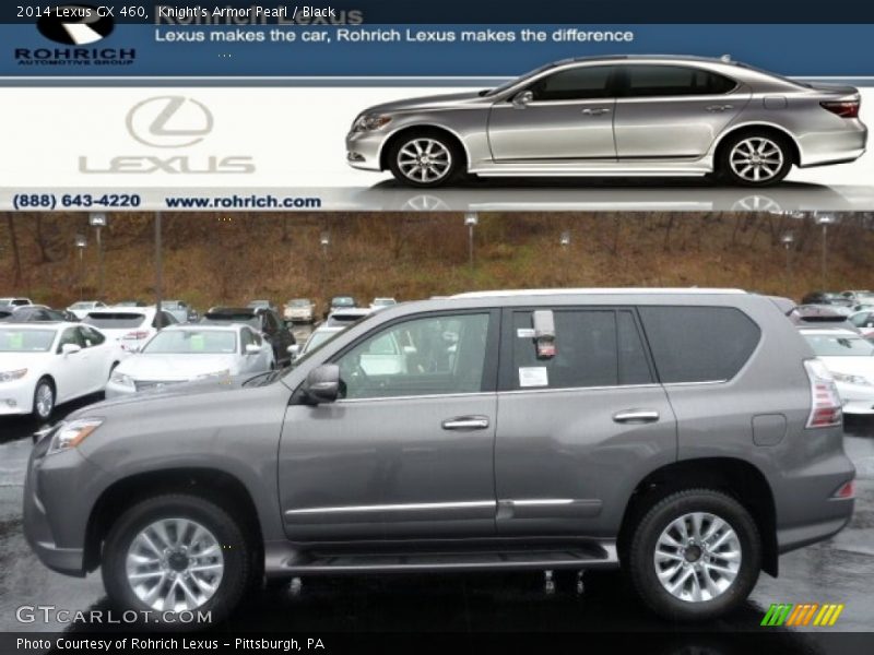 Knight's Armor Pearl / Black 2014 Lexus GX 460