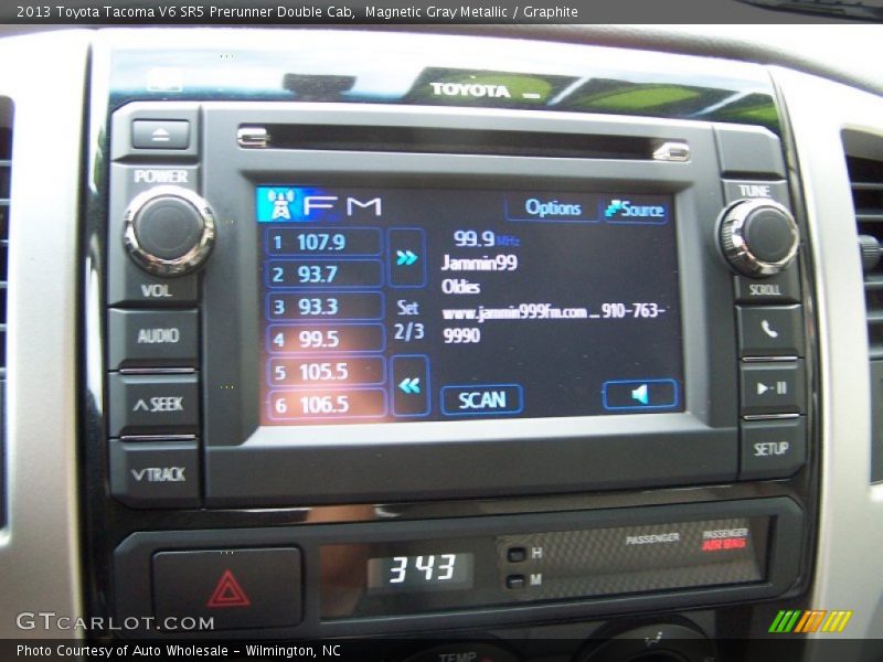 Magnetic Gray Metallic / Graphite 2013 Toyota Tacoma V6 SR5 Prerunner Double Cab