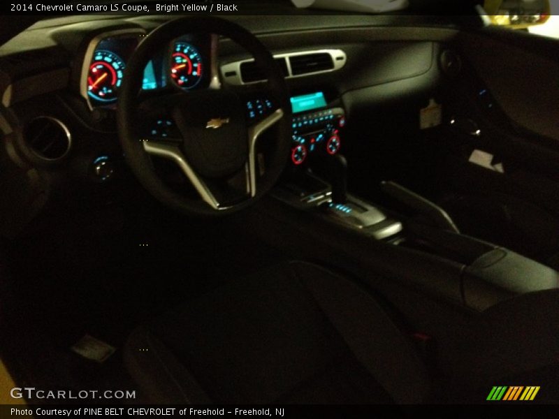 Bright Yellow / Black 2014 Chevrolet Camaro LS Coupe