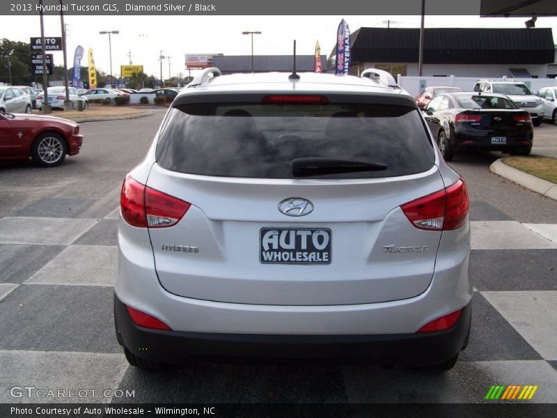 Diamond Silver / Black 2013 Hyundai Tucson GLS