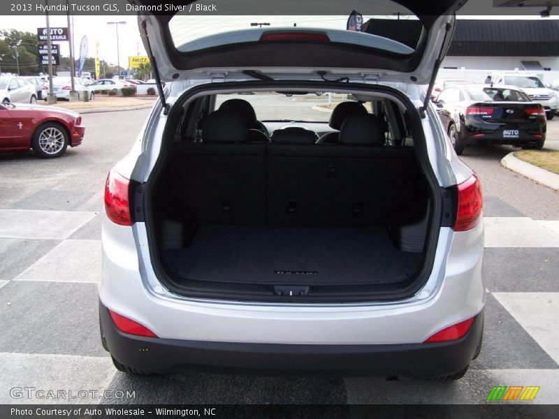 Diamond Silver / Black 2013 Hyundai Tucson GLS