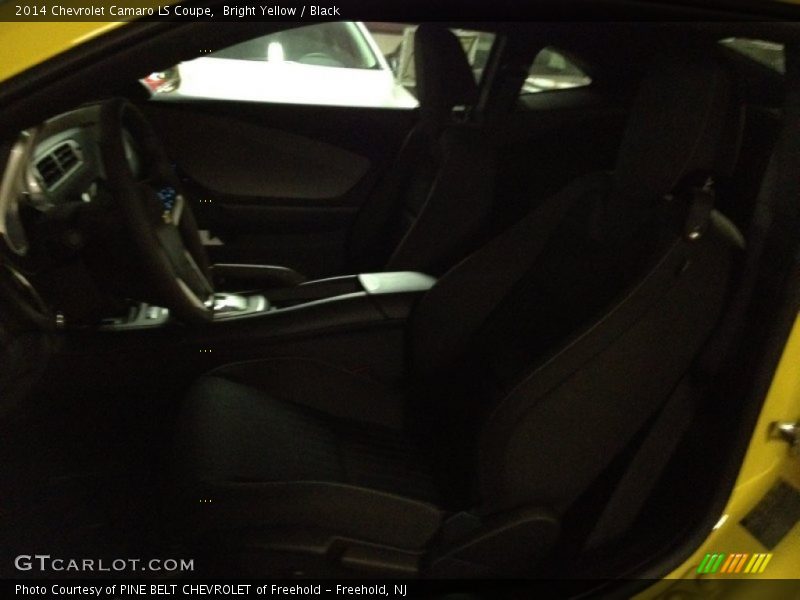 Bright Yellow / Black 2014 Chevrolet Camaro LS Coupe