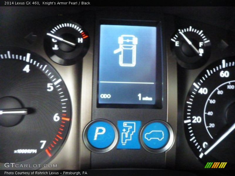 Knight's Armor Pearl / Black 2014 Lexus GX 460