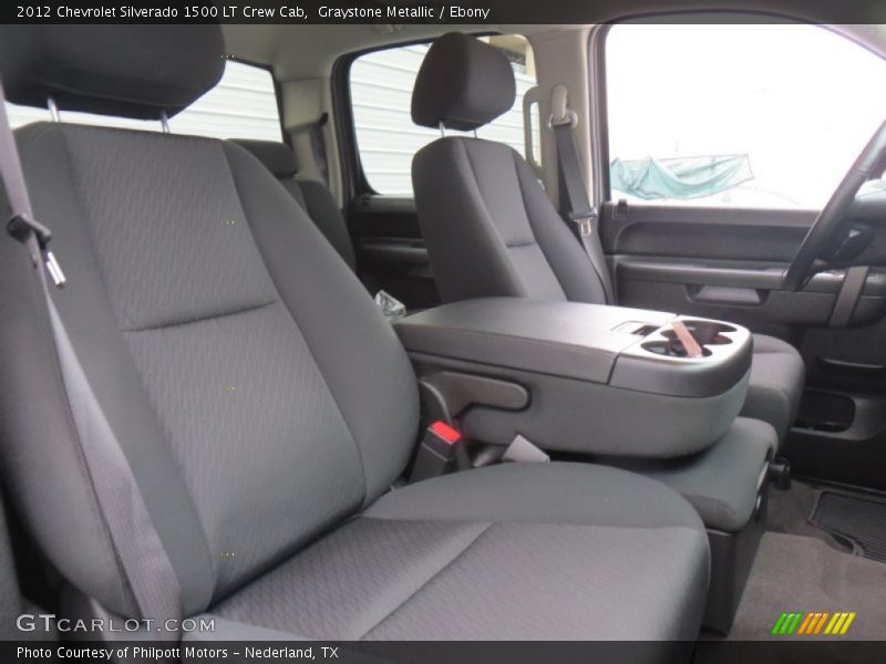 Graystone Metallic / Ebony 2012 Chevrolet Silverado 1500 LT Crew Cab