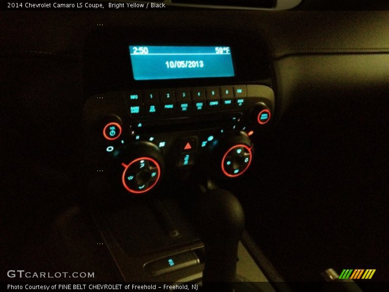 Bright Yellow / Black 2014 Chevrolet Camaro LS Coupe