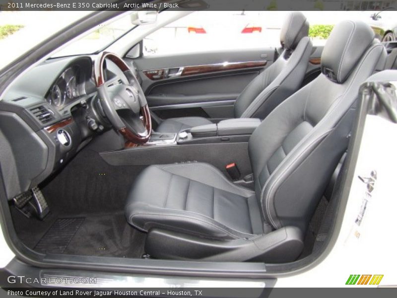  2011 E 350 Cabriolet Black Interior