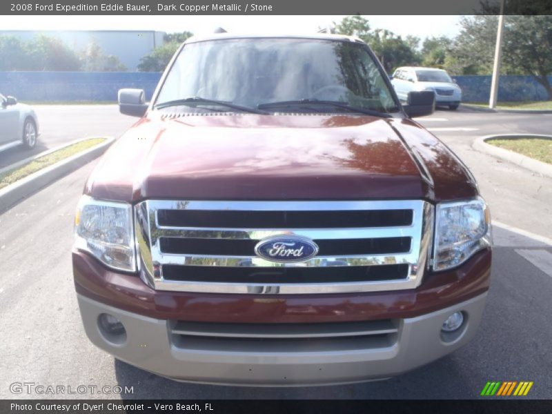 Dark Copper Metallic / Stone 2008 Ford Expedition Eddie Bauer