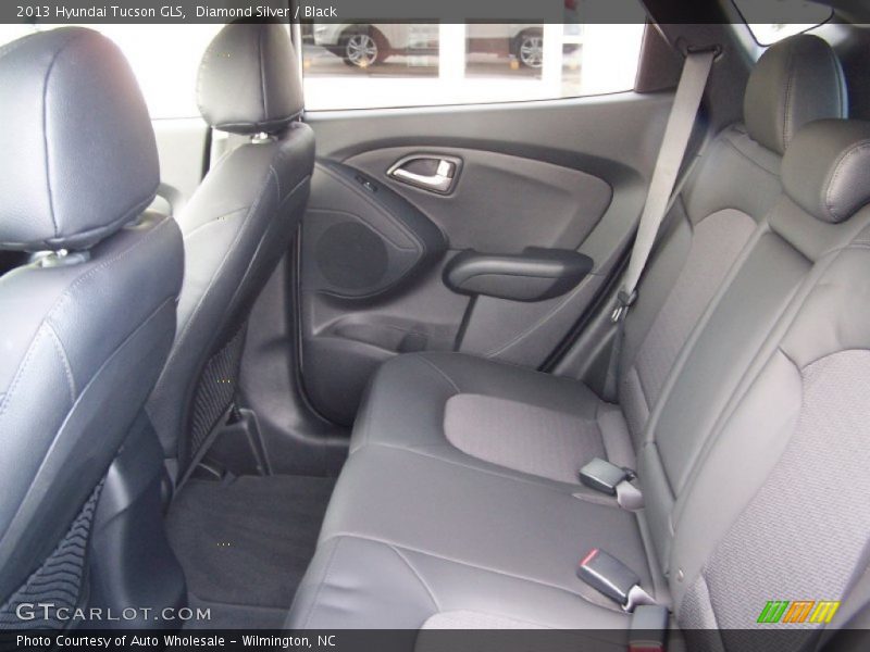 Diamond Silver / Black 2013 Hyundai Tucson GLS