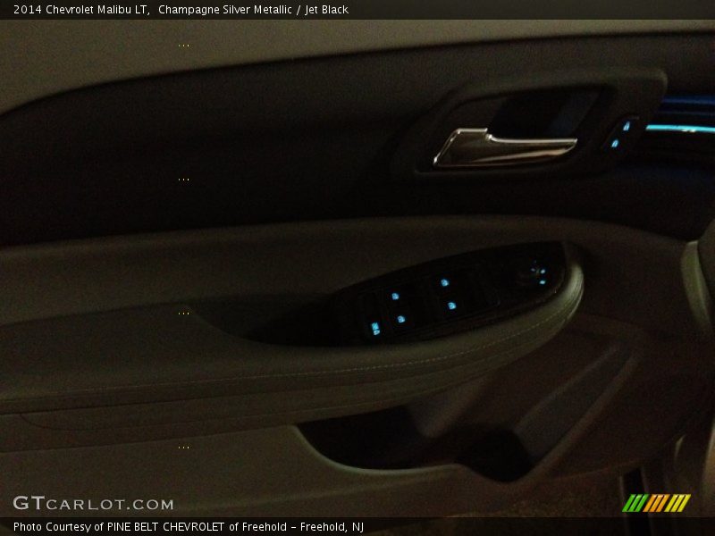 Champagne Silver Metallic / Jet Black 2014 Chevrolet Malibu LT