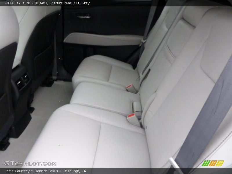Starfire Pearl / Lt. Gray 2014 Lexus RX 350 AWD