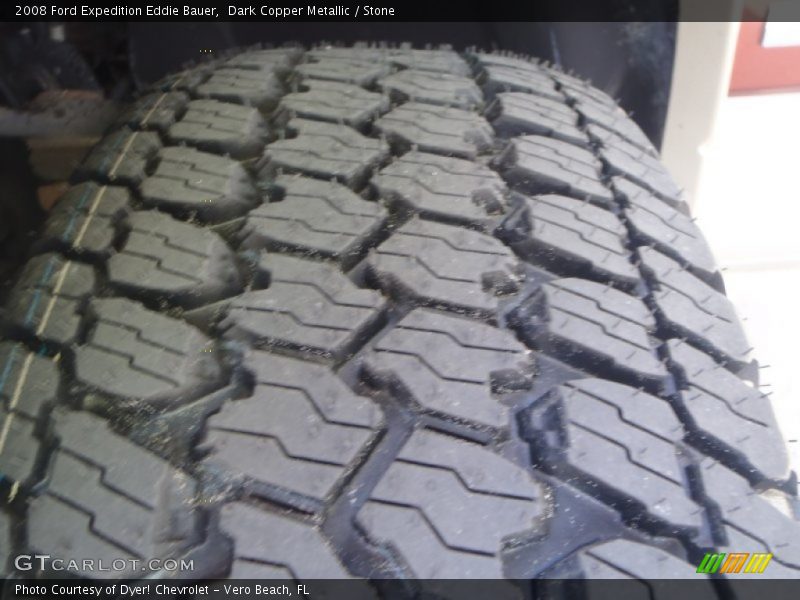 Dark Copper Metallic / Stone 2008 Ford Expedition Eddie Bauer