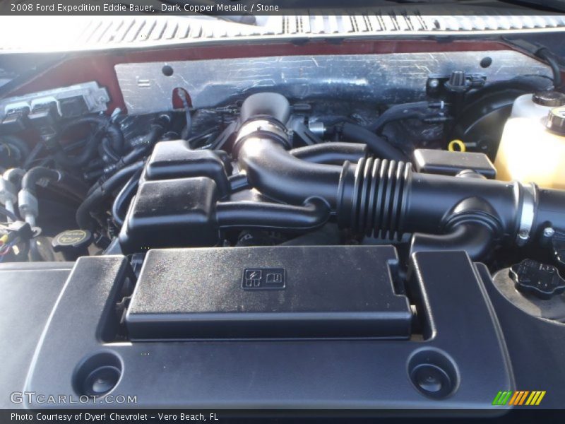 Dark Copper Metallic / Stone 2008 Ford Expedition Eddie Bauer