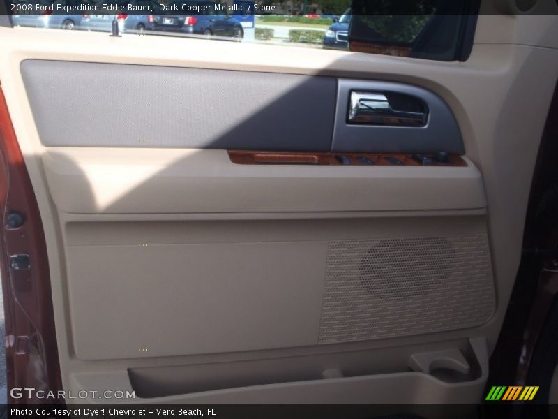 Dark Copper Metallic / Stone 2008 Ford Expedition Eddie Bauer