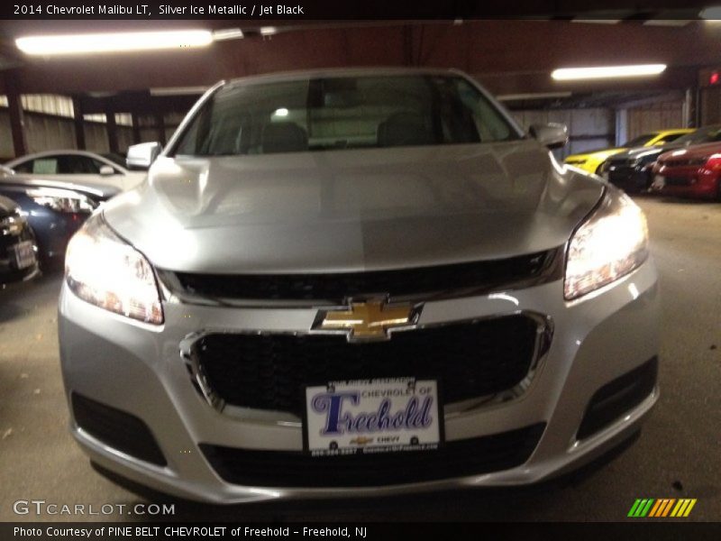 Silver Ice Metallic / Jet Black 2014 Chevrolet Malibu LT