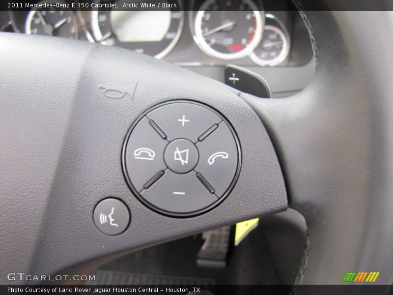 Controls of 2011 E 350 Cabriolet